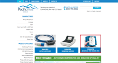 Desktop Screenshot of pacificwestmedical.com